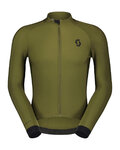 SCOTT maillot de invierno de manga larga - PRO WARM - verde