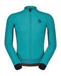 SCOTT maillot de invierno de manga larga - PRO WARM - turquesa