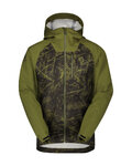 SCOTT chaqueta impermeable - TRAIL STORM WP - verde/negro
