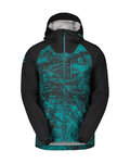 SCOTT chaqueta impermeable - TRAIL STORM WP - negro/verde