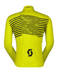 SCOTT maillot de invierno de manga larga - TEAM WARM GRAPHICS - amarillo