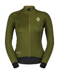 SCOTT chaqueta cortaviento - RC PRO WARM GTX WS W - verde/rosa