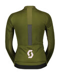 SCOTT chaqueta cortaviento - RC PRO WARM GTX WS W - verde/rosa