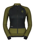 SCOTT chaqueta cortaviento - RC PRO WARM HYBRID GTX WS W - negro/verde