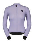 SCOTT maillot de invierno de manga larga - PRO WARM - púrpura