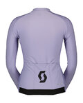 SCOTT maillot de invierno de manga larga - PRO WARM - púrpura
