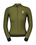 SCOTT maillot de invierno de manga larga - PRO WARM - verde