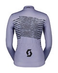 SCOTT maillot de invierno de manga larga - TEAM WARM GRAPHICS - azul claro