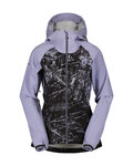 SCOTT chaqueta impermeable - TRAIL STORM WP W - púrpura/negro