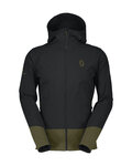 SCOTT chaqueta cortaviento - EXPLORAIR SOFTSHELL SL - negro/verde