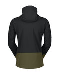 SCOTT chaqueta cortaviento - EXPLORAIR SOFTSHELL SL - negro/verde