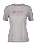 SCOTT jersey de manga corta - TRAIL FLOW SS W - púrpura