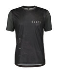 SCOTT jersey de manga corta - VERTIC SS - negro/gris