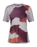 SCOTT jersey de manga corta - TRAIL VERTIC SS W - púrpura/granate