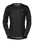 SCOTT maillot de verano de manga larga - TRAIL VERTIC LS W - negro
