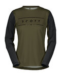 SCOTT maillot de verano de manga larga - TRAIL VERTIC LS W - verde