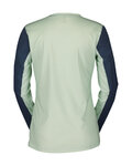 SCOTT maillot de verano de manga larga - TRAIL VERTIC LS W - verde/azul