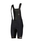 SCOTT pantalones cortos de tirantes - SRAM PRO +++ - negro/blanco