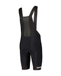 SCOTT pantalones cortos de tirantes - SRAM PRO +++ - negro/blanco