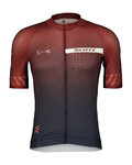 SCOTT jersey de manga corta - PRO - granate/negro