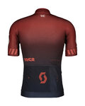 SCOTT jersey de manga corta - PRO - granate/negro
