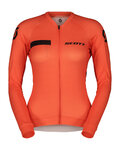 SCOTT maillot de verano de manga larga - PRO - naranja