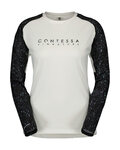 SCOTT maillot de verano de manga larga - TRAIL CONTESSA SIGN. LS W - blanco