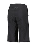 SCOTT pantalones cortos sin tirantes - TRAIL CONTESSA SIGN. W - negro
