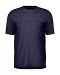 SCOTT Camiseta de manga corta - DEFINED MERINO SS - púrpura
