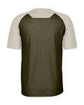 SCOTT Camiseta de manga corta - DEFINED MERINO SS - marfil/verde