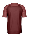 SCOTT Camiseta de manga corta - DEFINED MERINO SS - rojo