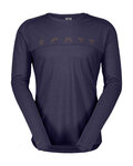 SCOTT camiseta de manga larga - DEFINED MERINO LS - púrpura
