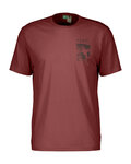 SCOTT Camiseta de manga corta - DEFINED DRI SS - rojo