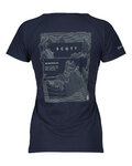 SCOTT Camiseta de manga corta - DEFINED DRI SS W - azul