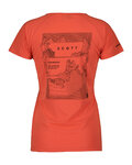 SCOTT Camiseta de manga corta - DEFINED DRI SS W - rojo