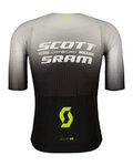 SCOTT jersey de manga corta - SRAM RACE - negro/blanco