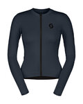 SCOTT maillot de invierno de manga larga - TRAINING - azul