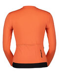SCOTT maillot de invierno de manga larga - TRAINING - naranja