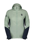 SCOTT chaqueta cortaviento - EXPLORAIR LIGHT WB W - verde/azul