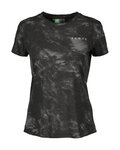 SCOTT Camiseta de manga corta - DRI TIE DYE W - negro