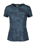 SCOTT Camiseta de manga corta - DRI TIE DYE W - azul