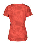 SCOTT Camiseta de manga corta - DRI TIE DYE W - rojo
