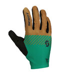 SCOTT guantes de dedos largos - RC TEAM LF - marrón/verde/negro