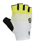 SCOTT guantes de dedos cortos - RC TEAM SF - amarillo/blanco/negro