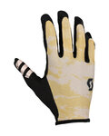 SCOTT guantes de dedos largos - TRACTION LF - rosa/beige/negro
