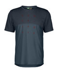 SCOTT Camiseta de manga corta - TRAIL FLOW DRI SS - azul