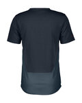 SCOTT Camiseta de manga corta - TRAIL FLOW DRI SS - azul