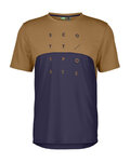SCOTT Camiseta de manga corta - TRAIL FLOW DRI SS - marrón/púrpura