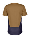 SCOTT Camiseta de manga corta - TRAIL FLOW DRI SS - marrón/púrpura