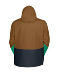 SCOTT chaqueta impermeable - EXPLORAIR LIGHT DRYO 2.5L - marrón/azul/verde